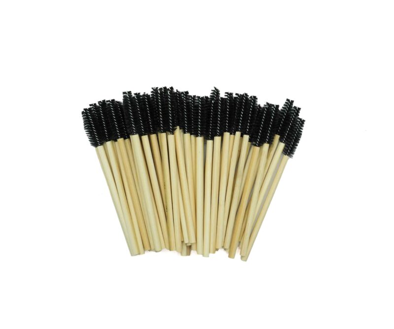 Lash Brushes Wood Zwart