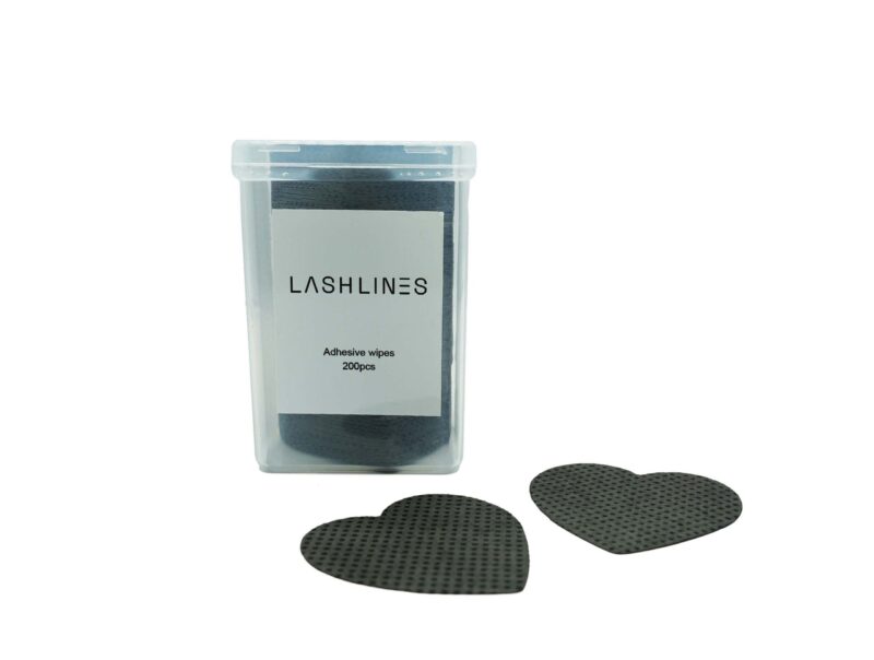 Adhesive Wipes Zwart Hartvorm (200 stuks)