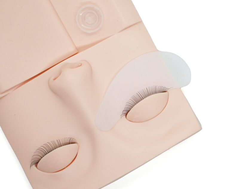 Herbruikbare eyepads pearly silver