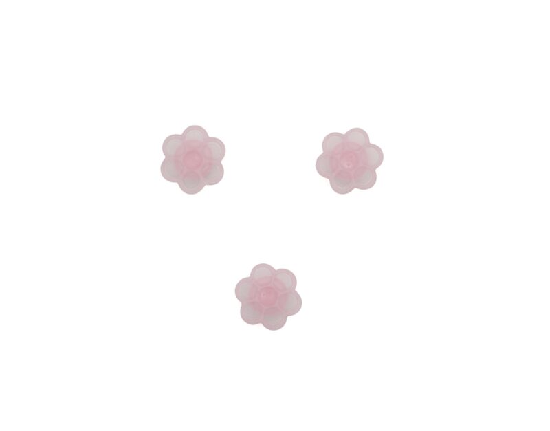Flower Glue Cups Roze (50 stuks) - Afbeelding 2